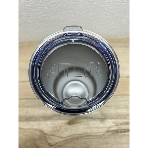 ATLIN Blue Stainless Steel 32 Oz Aero Care Tumbler With Strow And Cleaning Brush - Picture 3 of 10